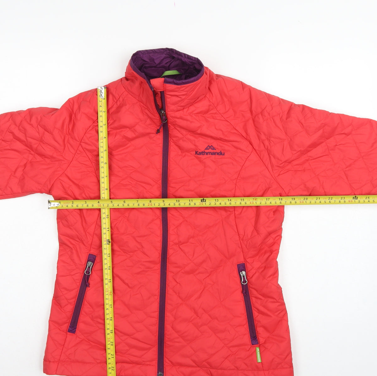 Kathmandu Women’s Red UK 10 InsuLITE Quilted Puffer Jacket