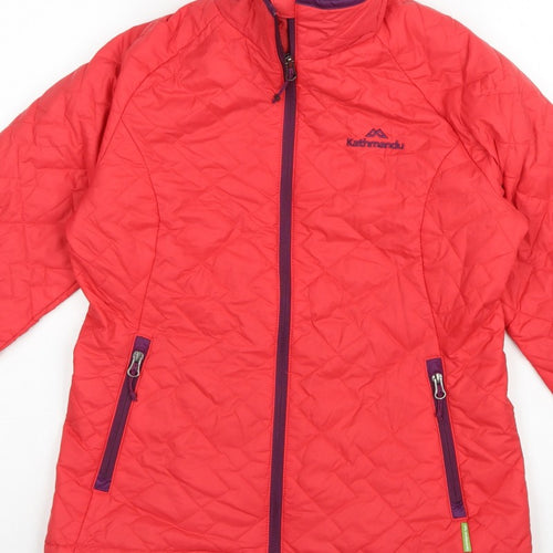 Kathmandu Women’s Red UK 10 InsuLITE Quilted Puffer Jacket