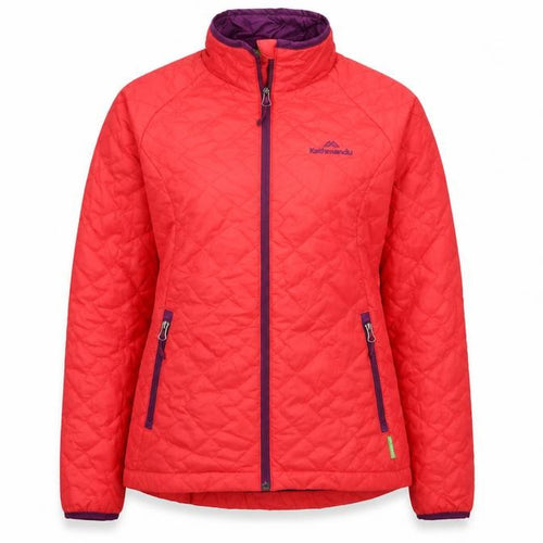 Kathmandu Women’s Red UK 10 InsuLITE Quilted Puffer Jacket
