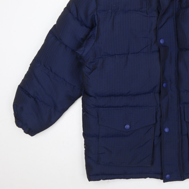 Additional view of Atlantic Sport Men's Blue Small Puffer Jacket Quilted Down Insulated