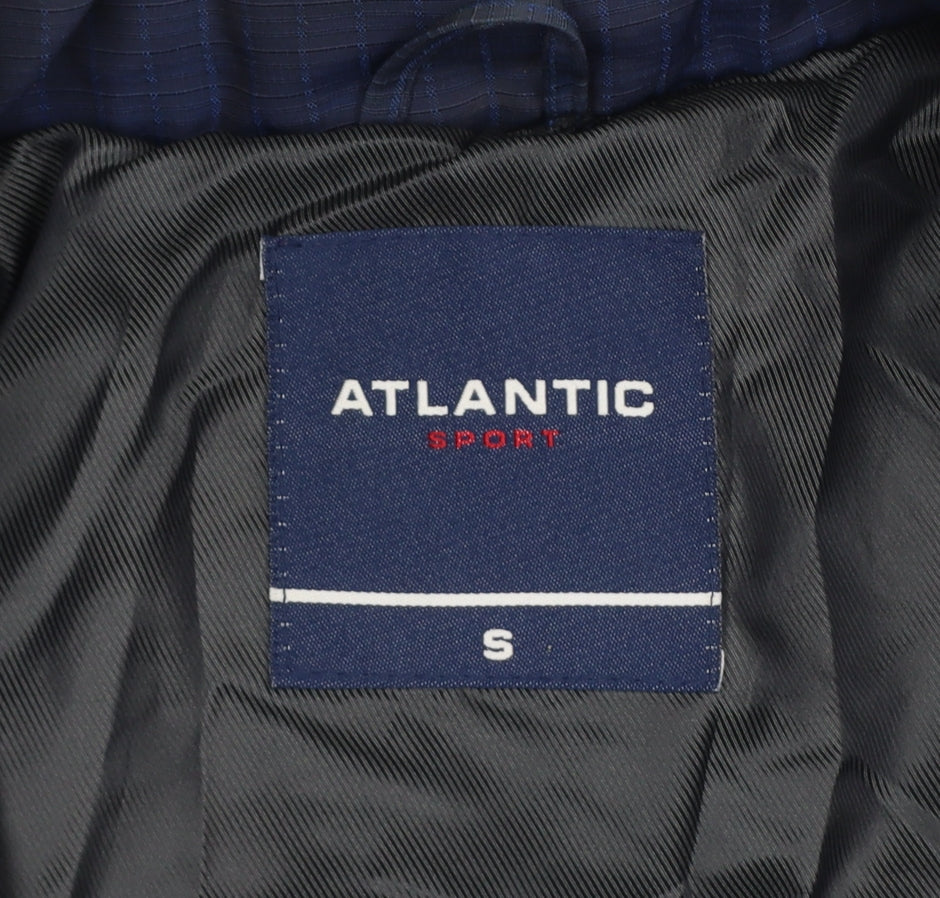 Additional view of Atlantic Sport Men's Blue Small Puffer Jacket Quilted Down Insulated