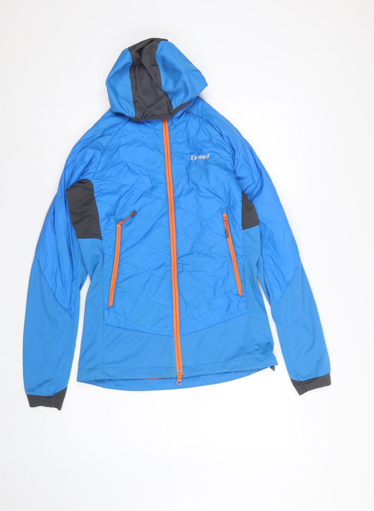 Simond Men’s Blue S Hooded Puffer Softshell Jacket