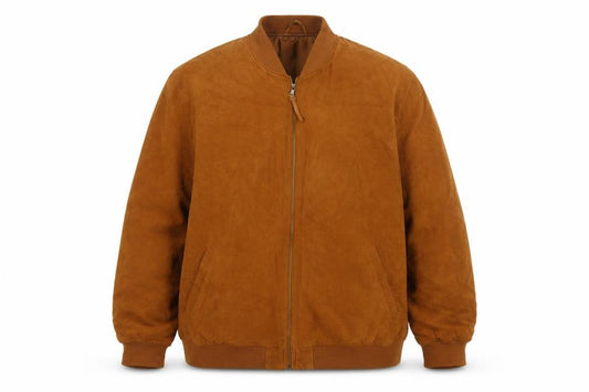 Next Men's Brown 4XL Bomber Jacket Quilted Lined Full Zip