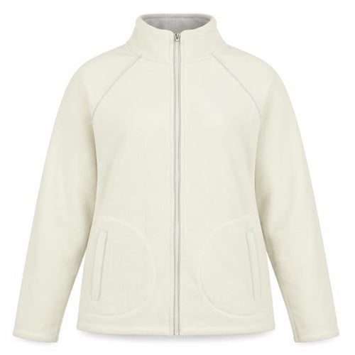 Bhs Women’s Ivory UK 14 Fleece Full Zip Basic Jacket Pockets