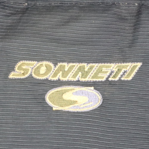 Sonneti Teens Black M Down Puffer Jacket Full Zip Logo