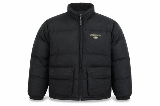 Sonneti Teens Black M Down Puffer Jacket Full Zip Logo
