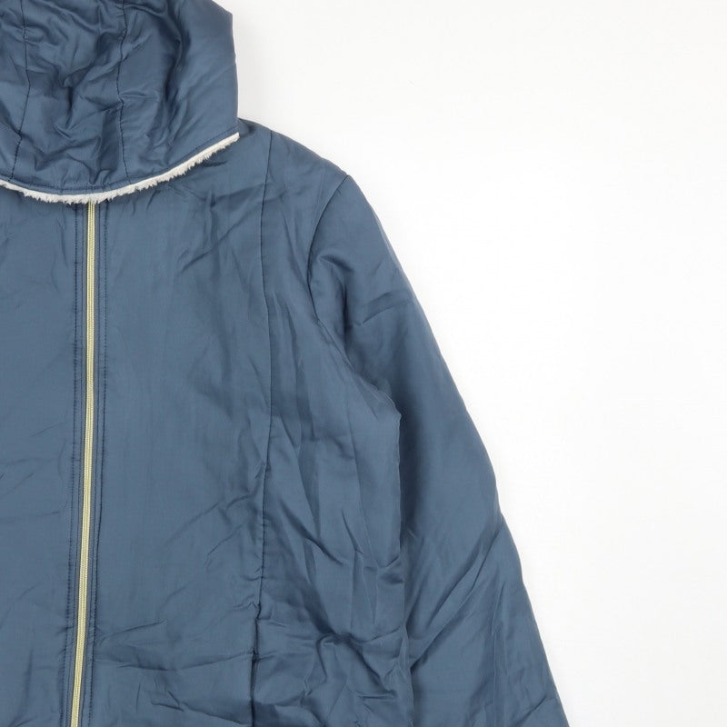 Nathalie Andersen Women Blue M Hooded Puffer Jacket