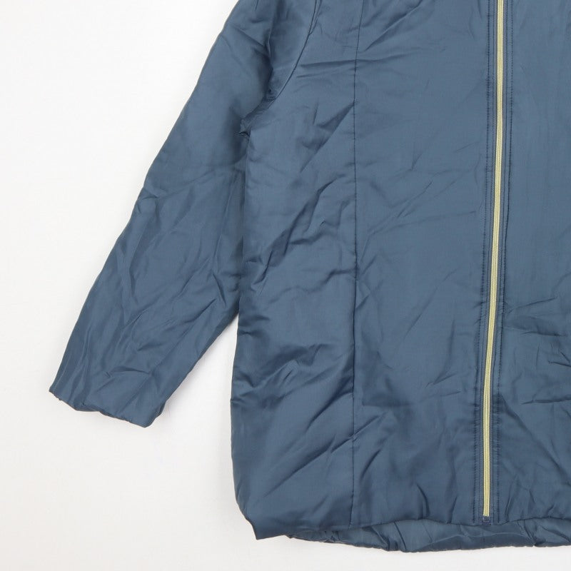 Nathalie Andersen Women Blue M Hooded Puffer Jacket