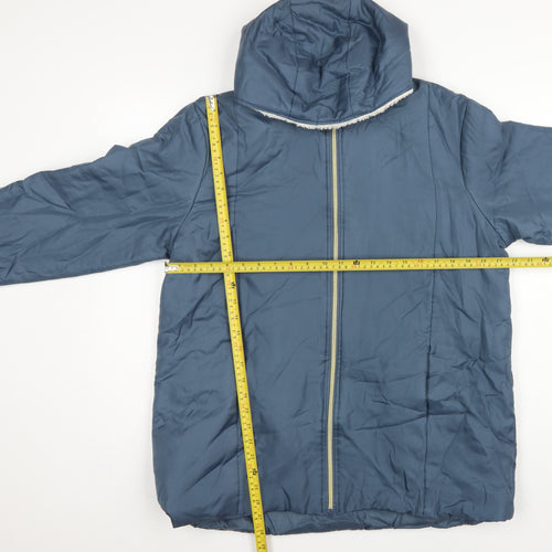 Nathalie Andersen Women Blue M Hooded Puffer Jacket