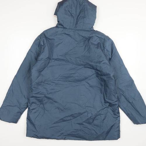 Nathalie Andersen Women Blue M Hooded Puffer Jacket