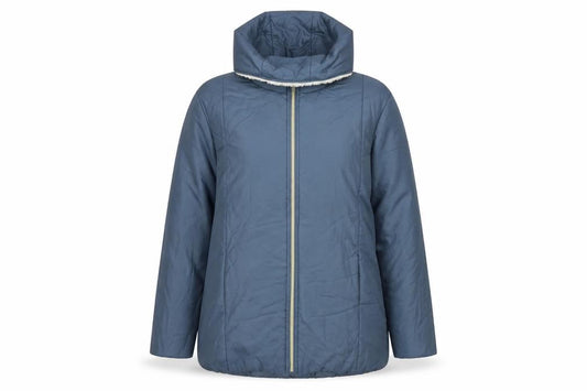 Nathalie Andersen Women Blue M Hooded Puffer Jacket