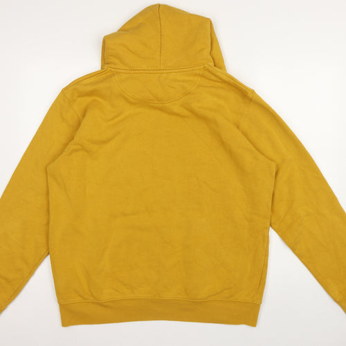 Stanley/Stella Men Yellow M Pullover Hoodie Retro Car Graphic