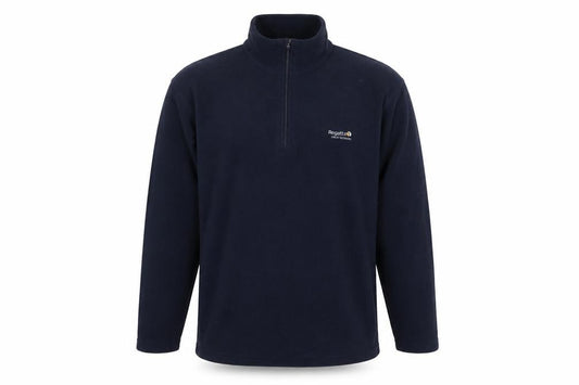 Regatta Men’s Navy Blue XL 1/4 Zip Fleece Sweatshirt Outdoor