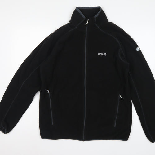 Regatta Men’s Black XL Full Zip Fleece Outdoor Jacket