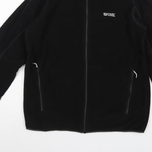 Regatta Men’s Black XL Full Zip Fleece Outdoor Jacket