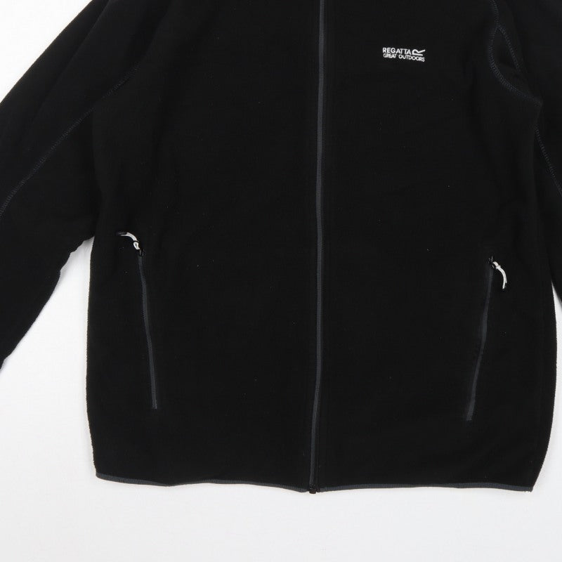 Regatta Men’s Black XL Full Zip Fleece Outdoor Jacket