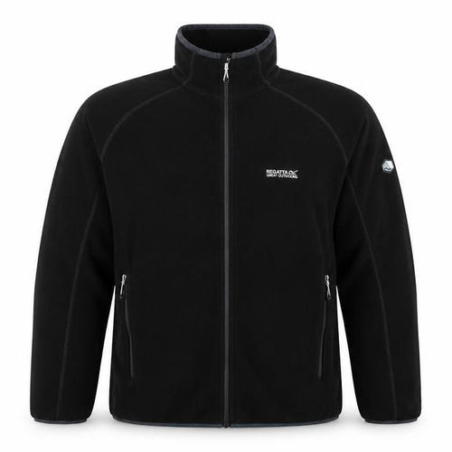 Regatta Men’s Black XL Full Zip Fleece Outdoor Jacket