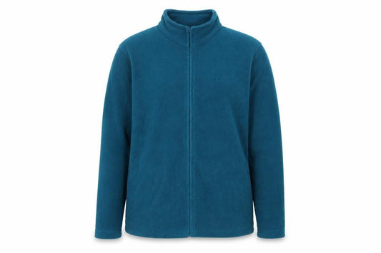 EWM Women’s Blue Fleece Jacket UK 14 Full Zip Collared