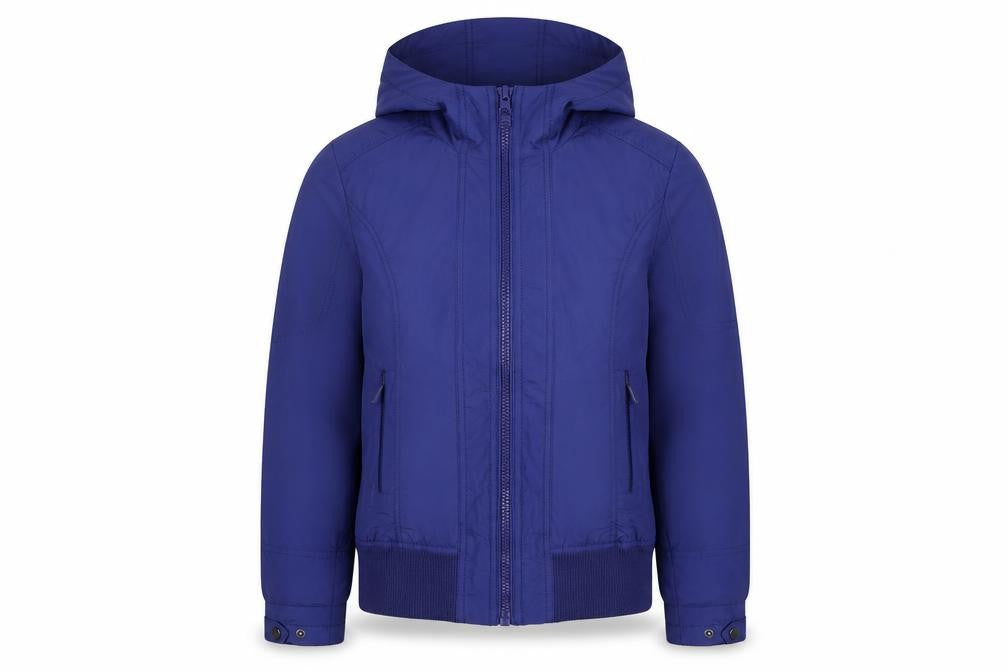 Next Women’s Blue Size 16 Hooded Bomber Jacket Full Zip