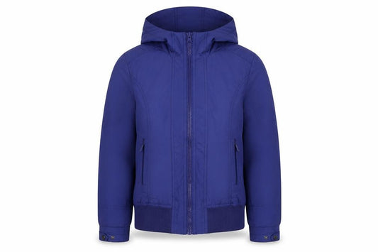 Next Women’s Blue Size 16 Hooded Bomber Jacket Full Zip