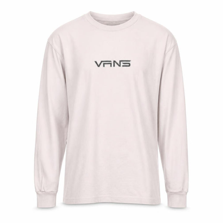 Vans Boys Pink 14 Years Classic Fit Long Sleeve Graphic T-Shirt