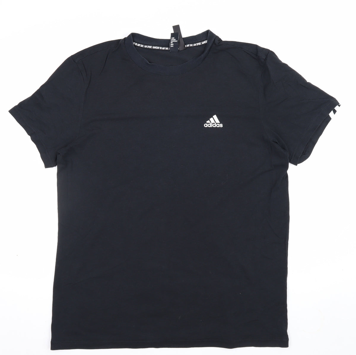 Adidas Women’s Black M Slim Fit Short Sleeve Sports T-Shirt