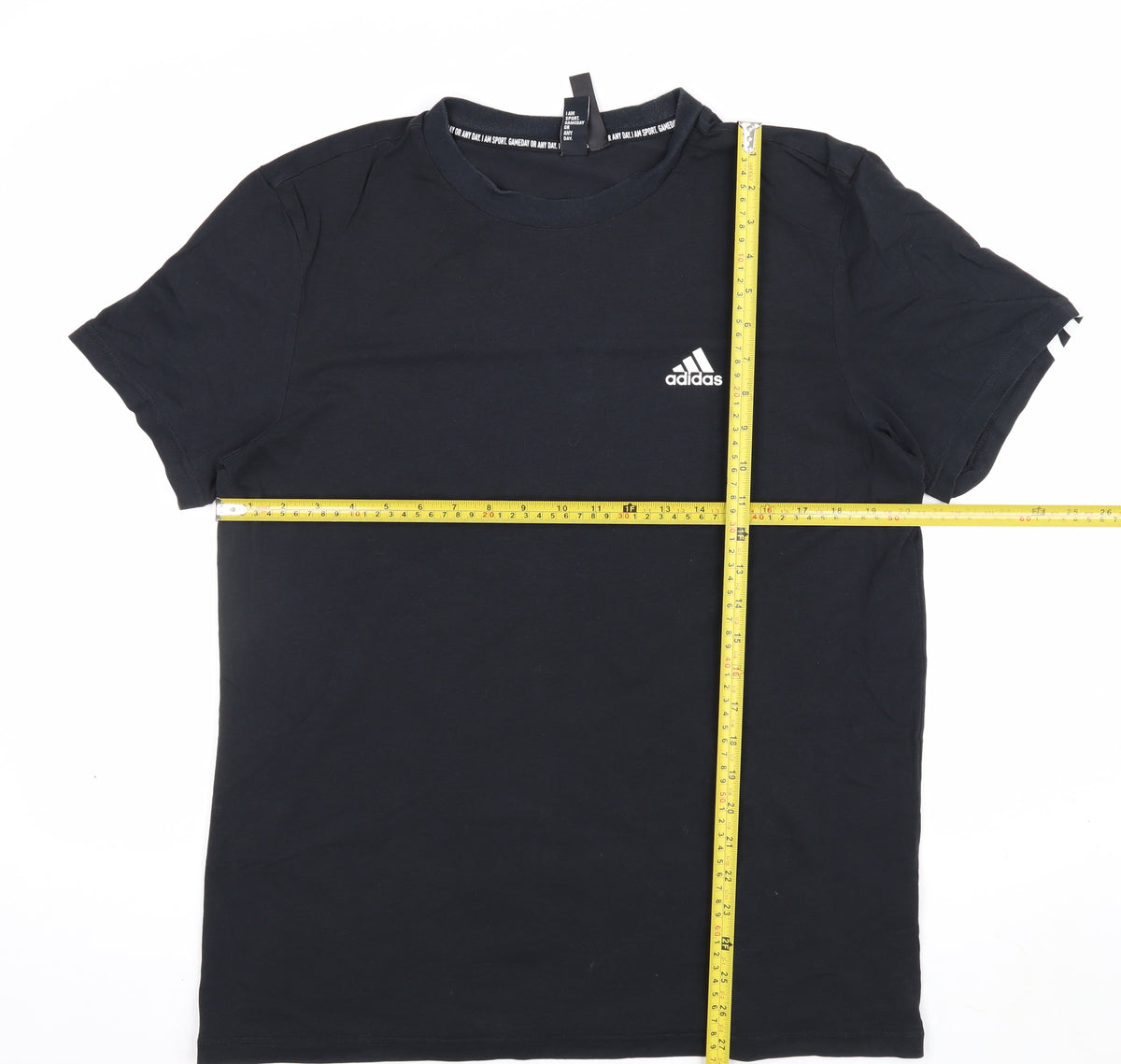 Adidas Women’s Black M Slim Fit Short Sleeve Sports T-Shirt