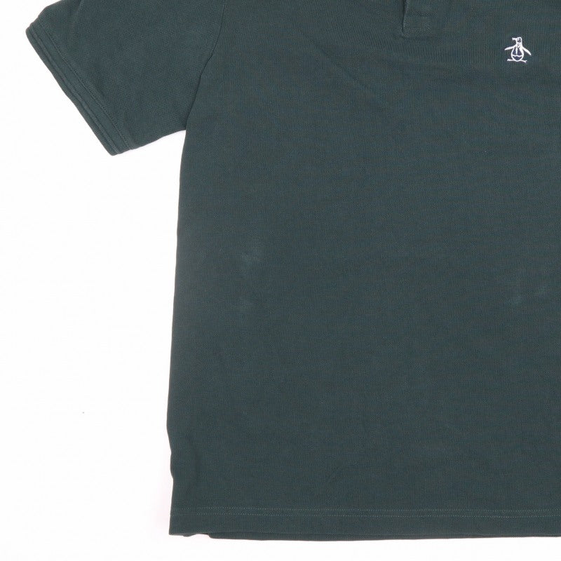 Original Penguin Mens Green M Classic Embroidered Logo Polo Shirt