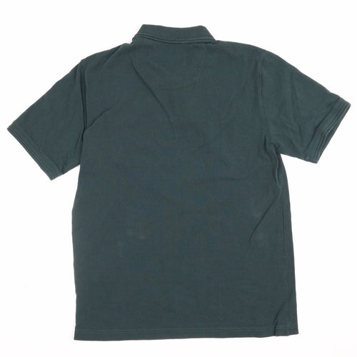 Original Penguin Mens Green M Classic Embroidered Logo Polo Shirt
