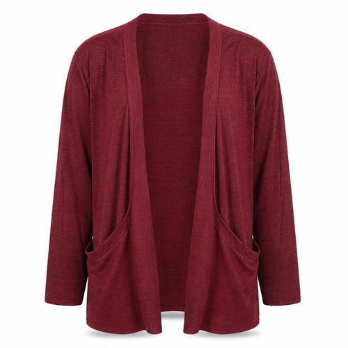 Lipsy London Women’s Red UK 16 Open Wrap Cardigan Lightweight Stretch