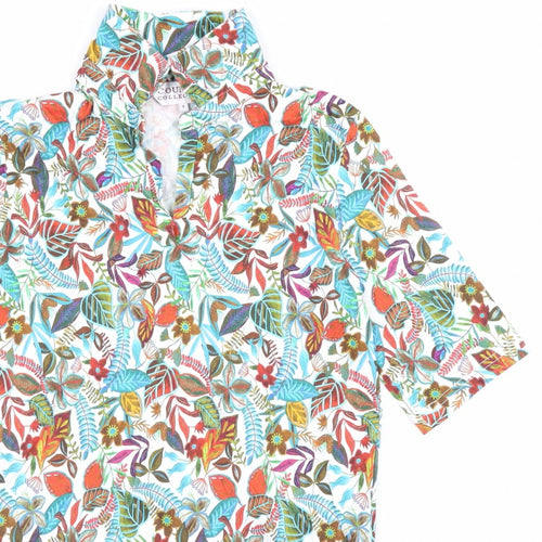 Country Collection Women’s Multicoloured Floral Tunic Blouse Size S