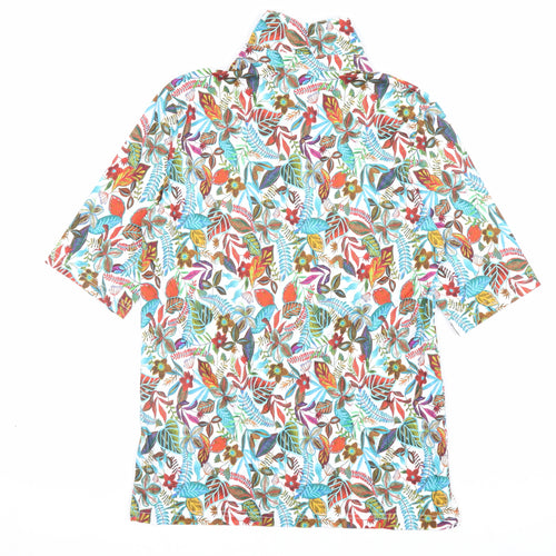 Country Collection Women’s Multicoloured Floral Tunic Blouse Size S