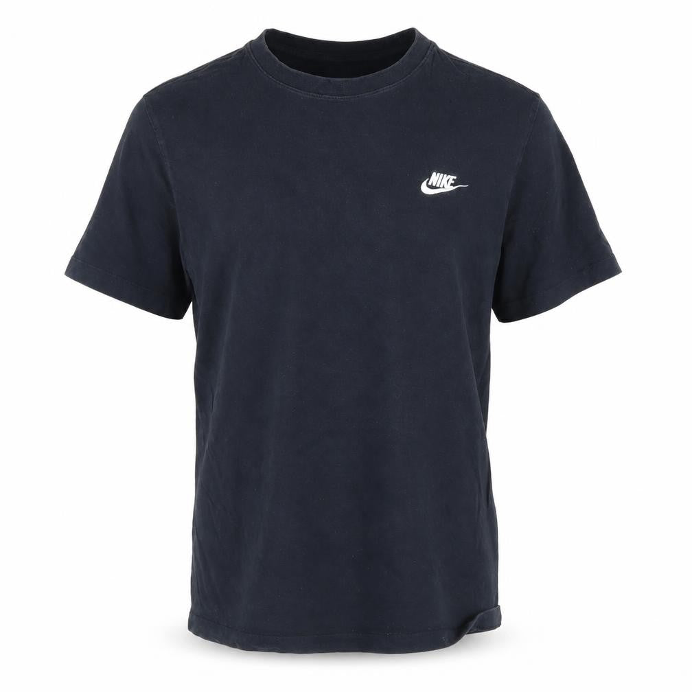 Nike Men’s Black Medium Logo Crew Neck Short Sleeve T-Shirt