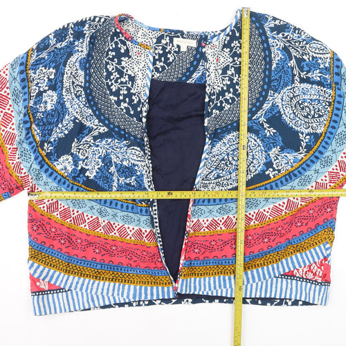Monsoon Women's Multicoloured L Boho Paisley Kimono Jacket