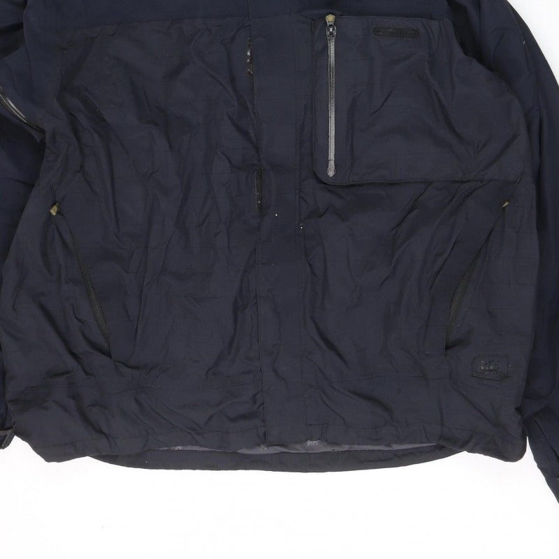 Helly Hansen Men’s Navy 2XL Hooded Ski Jacket Waterproof