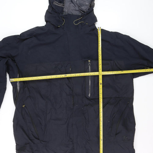 Helly Hansen Men’s Navy 2XL Hooded Ski Jacket Waterproof