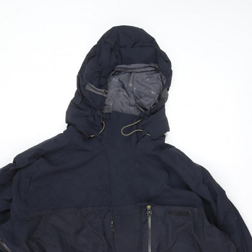 Helly Hansen Men’s Navy 2XL Hooded Ski Jacket Waterproof