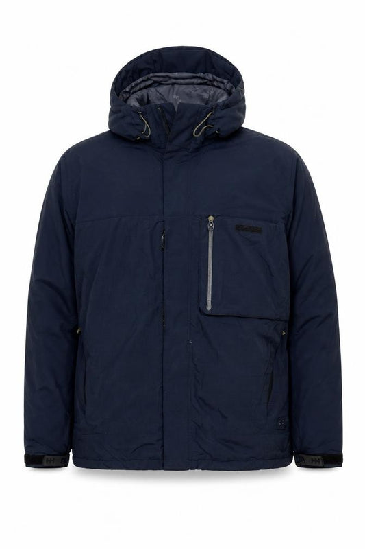 Helly Hansen Men’s Navy 2XL Hooded Ski Jacket Waterproof