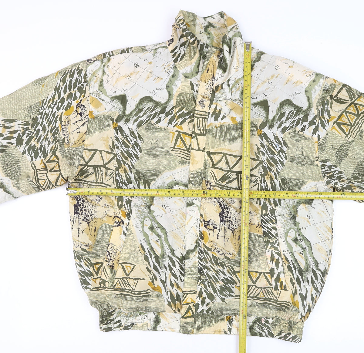 Kim Rogers Sport Men’s Multicoloured M Silk Animal Print Jacket
