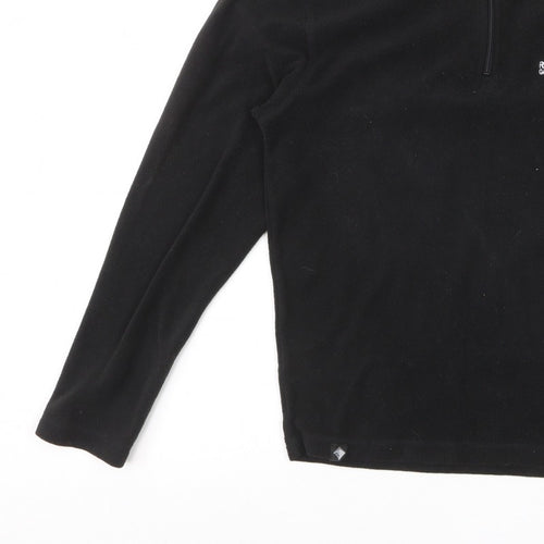 Regatta Men’s Black M 1/4 Zip Fleece Pullover Outdoor Sweatshirt