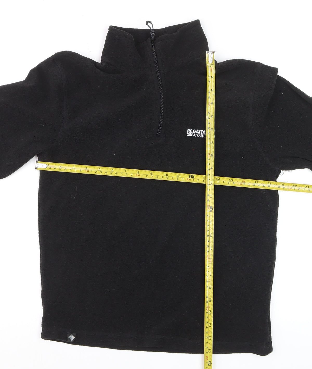 Regatta Men’s Black M 1/4 Zip Fleece Pullover Outdoor Sweatshirt