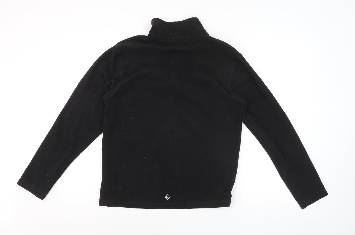 Regatta Men’s Black M 1/4 Zip Fleece Pullover Outdoor Sweatshirt