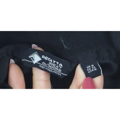 Regatta Men’s Black M 1/4 Zip Fleece Pullover Outdoor Sweatshirt