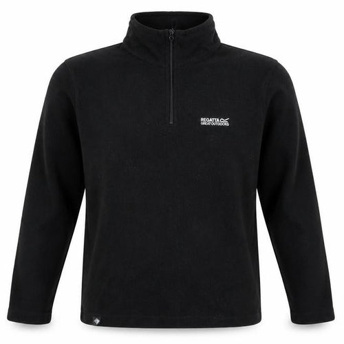 Regatta Men’s Black M 1/4 Zip Fleece Pullover Outdoor Sweatshirt