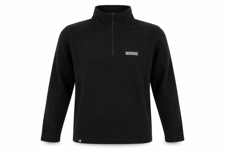 Regatta Men’s Black M 1/4 Zip Fleece Pullover Outdoor Sweatshirt