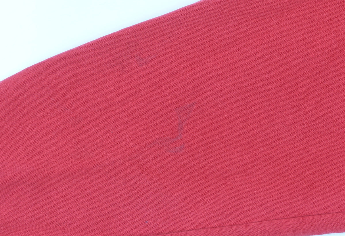Nike Men’s Red L Pullover Crew Neck Logo Fleece Sweatshirt