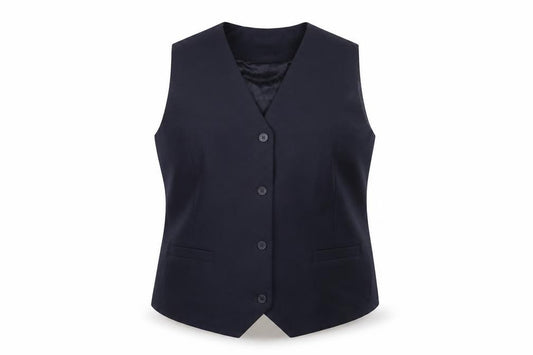 Autograph Women’s Navy Size 24 Lined 5 Button Tailored Suit Waistcoat