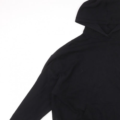 ASOS Design Men’s Black L Pullover Graphic Print Hoodie