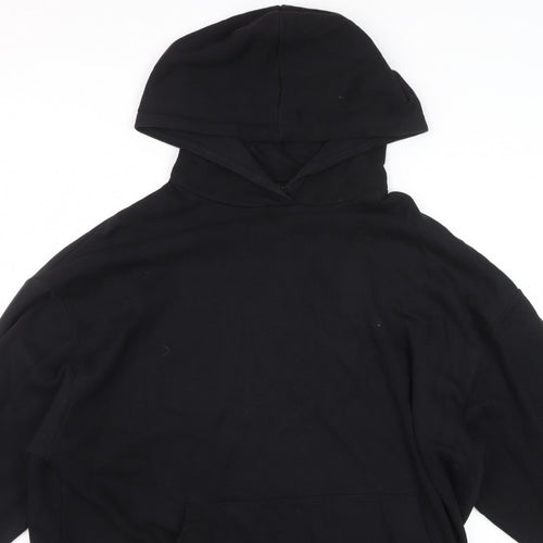 ASOS Design Men’s Black L Pullover Graphic Print Hoodie