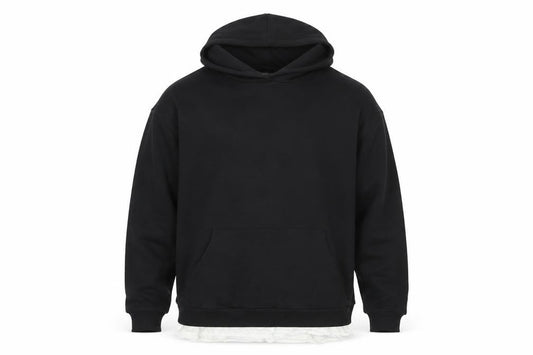 ASOS Design Men’s Black L Pullover Graphic Print Hoodie